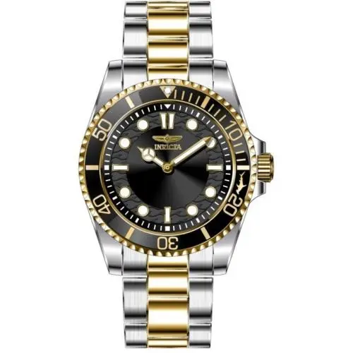 Men`s 49698 Pro Diver Quartz PC20S Brass Dial Watch by Invicta