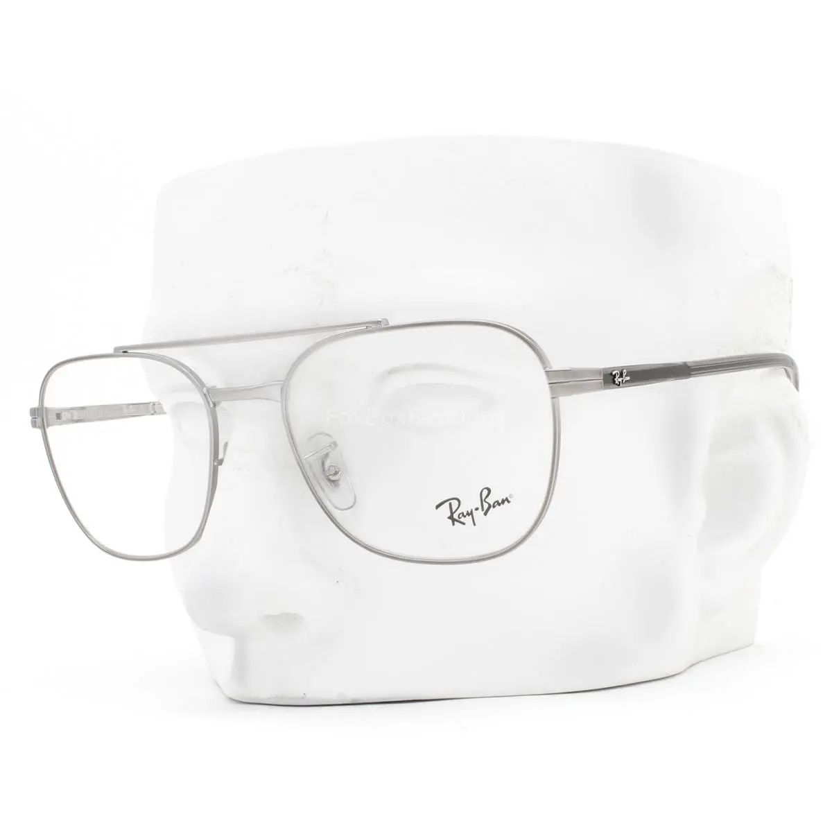 Ray-ban Eyeglasses Glasses RB 6485 3123 Shiny Gunmetal on Gray 55mm with Case