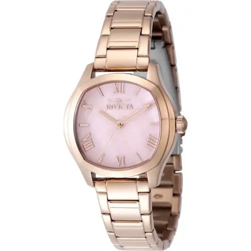 Invicta Women`s 48240 Wildflower Quartz 3 Hand Pink Dial Watch