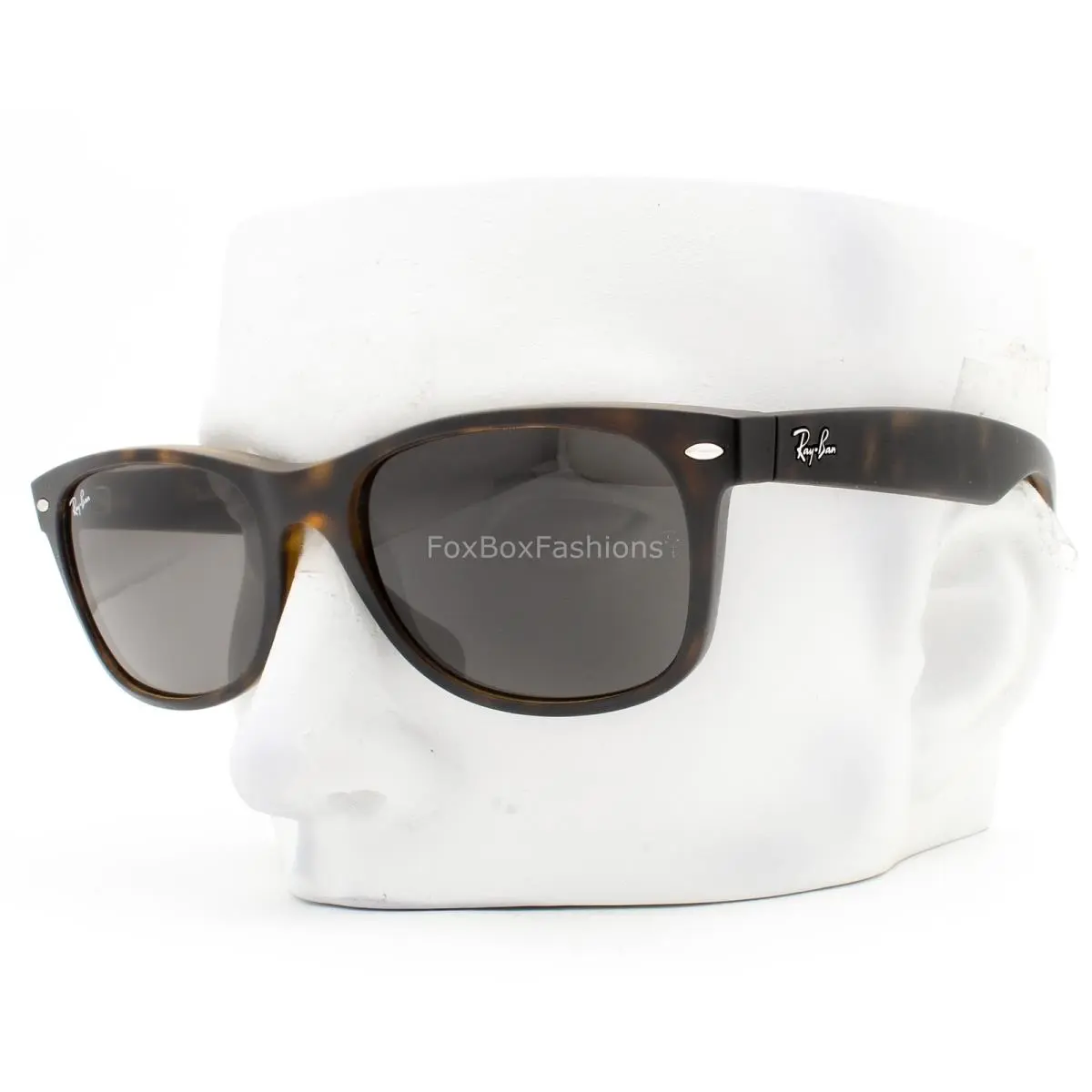 Ray-ban Wayfarer Sunglasses RB 2132 865/B1 Matte Rubber Havana 55mm W/case