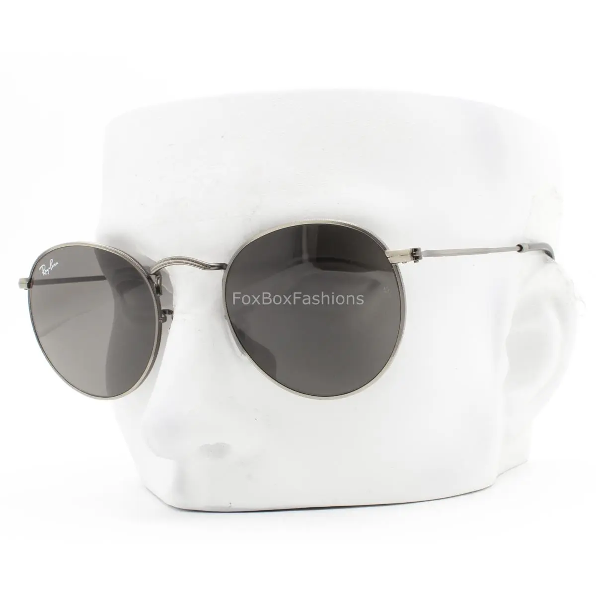 Ray-ban Sunglasses RB 3447 9229/B1 Antique Gunmetal Gray Glass 47mm with Case
