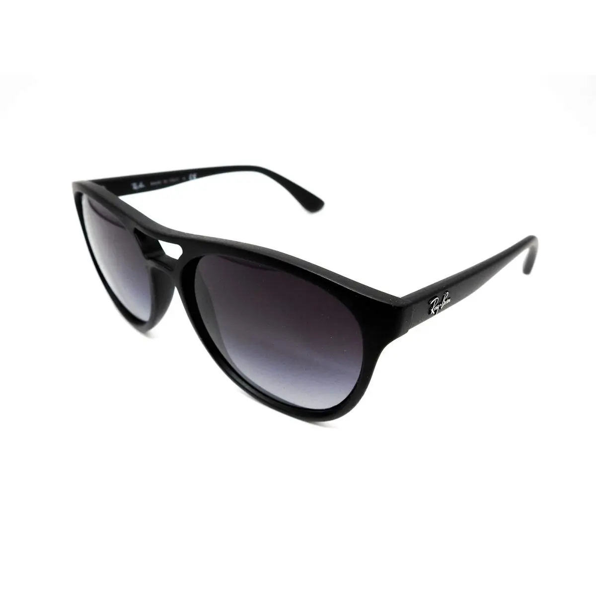 Ray-ban Men`s RB4170 Brad 58 mm Rubber Black/light Grey Gradient Dark