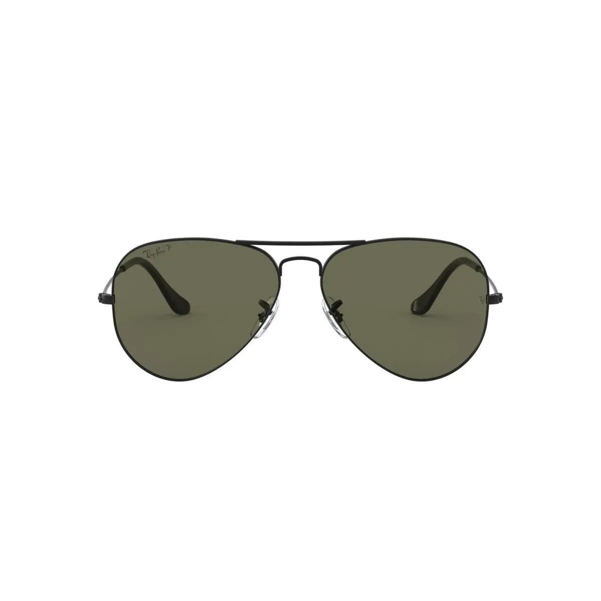 Ray-ban Unisex RB3025 Classic 58 mm Matte Black/polarized G-15 Green