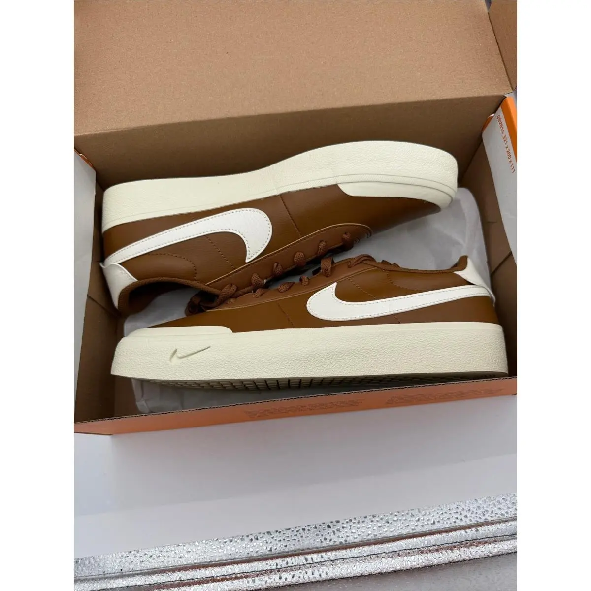 Nike shoes - Court Shot - Court Shot - Brown 5