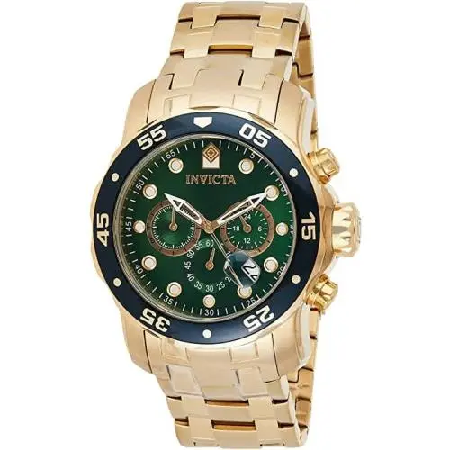 0075 Pro Diver Green Dial 48 mm Men`s Watch by Invicta