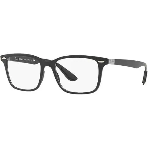 Ray Ban RB7144 Mens Plastic Eyeglass Frame 5204 Sand Black 53-18 Italy