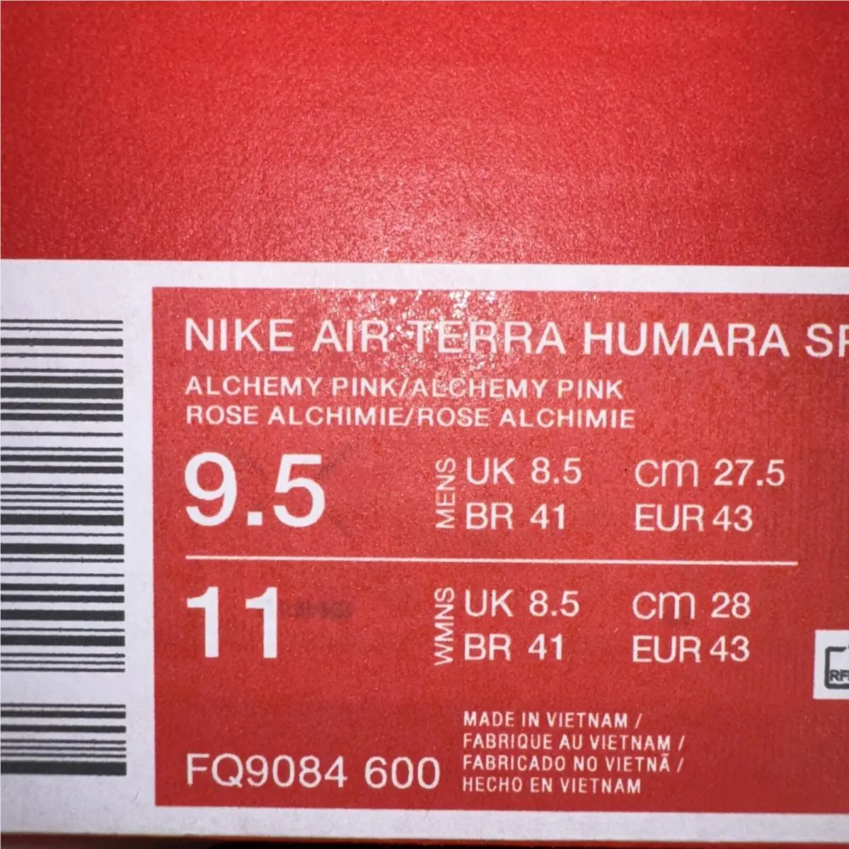 Nike shoes - Nike Terra Humara - Terra Humara - FQ9084-600 - Black 4