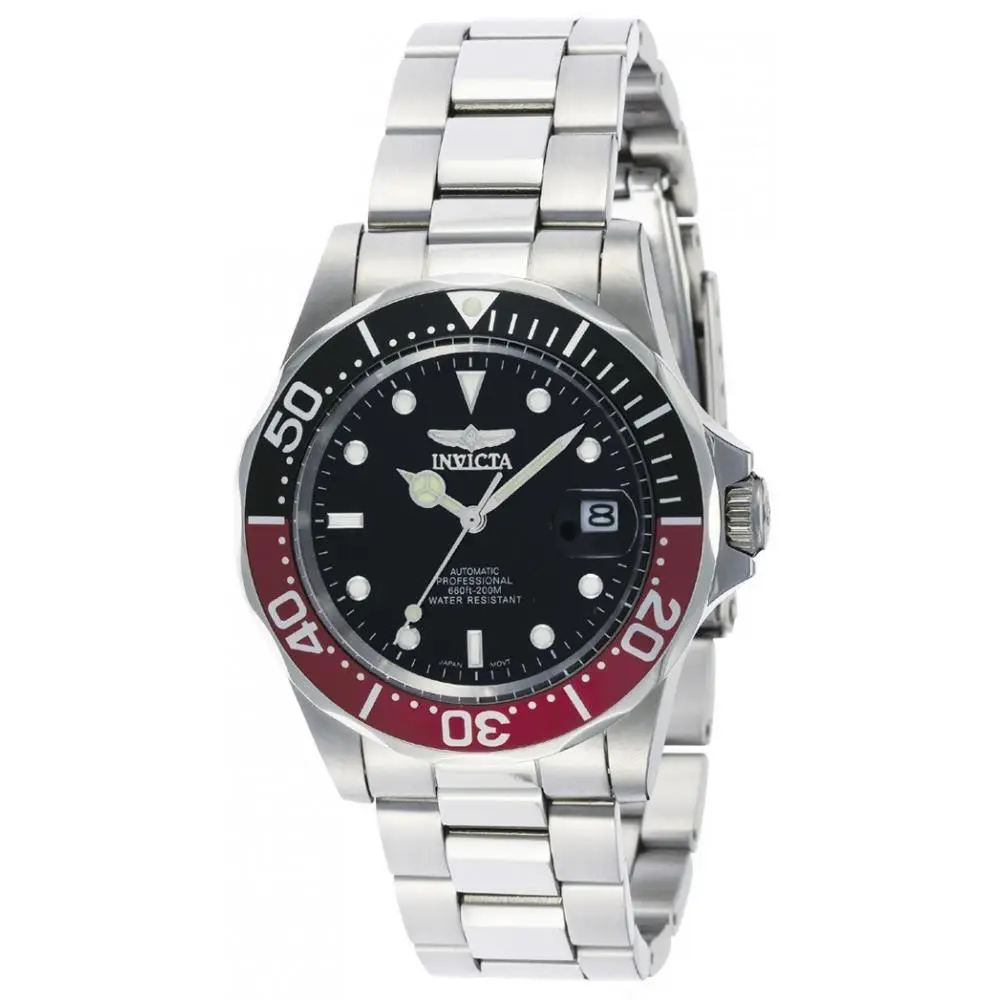 Invicta Men`s 9403 Pro Diver Automatic 3 Hand Black Dial Watch