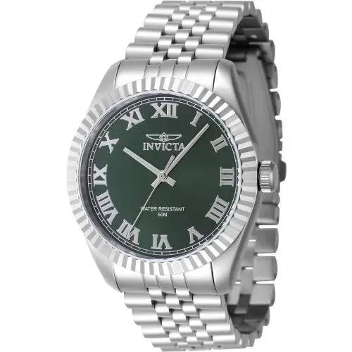 Women`s 47398 Specialty Quartz 3 Hand Green Dial Watch by Invicta