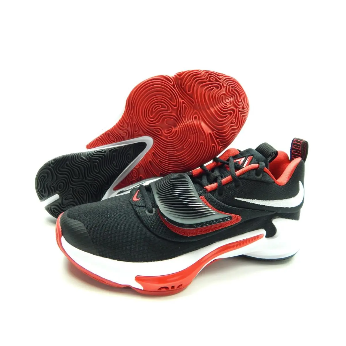 Nike shoes - Nike Zoom Freak 3 - Zoom Freak - BLACK WHITE RED (UPC: 195242827444) 7