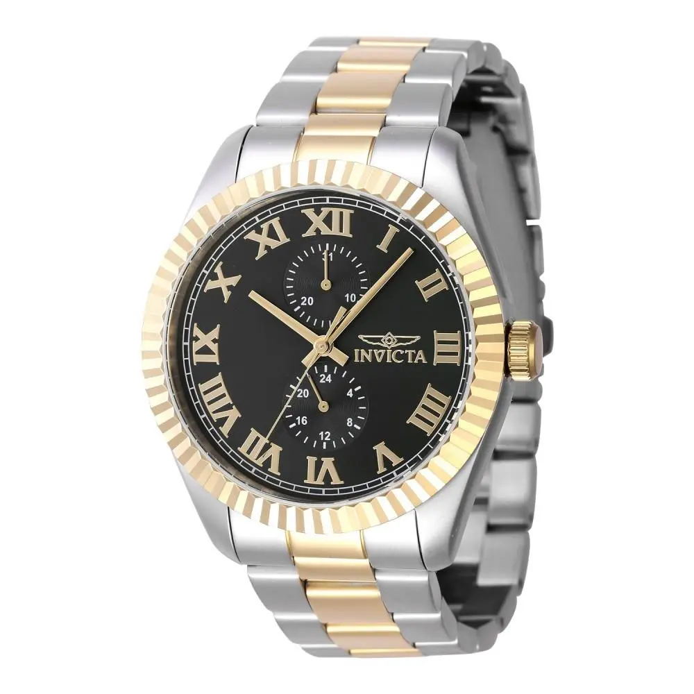 Invicta Men`s 47425 Specialty Quartz Multifunction Black Dial Watch