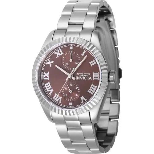 Invicta Women`s 47438 Specialty Quartz Multifunction Copper Dial Watch