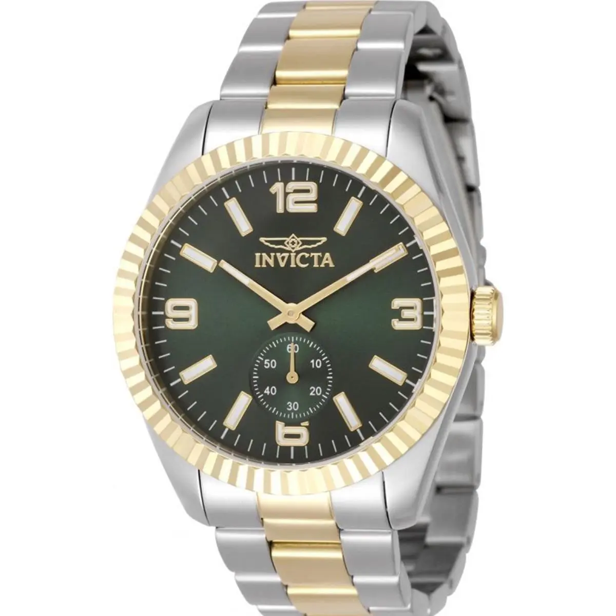 Invicta Men`s 49386 Specialty Quartz Multifunction Green Dial Watch
