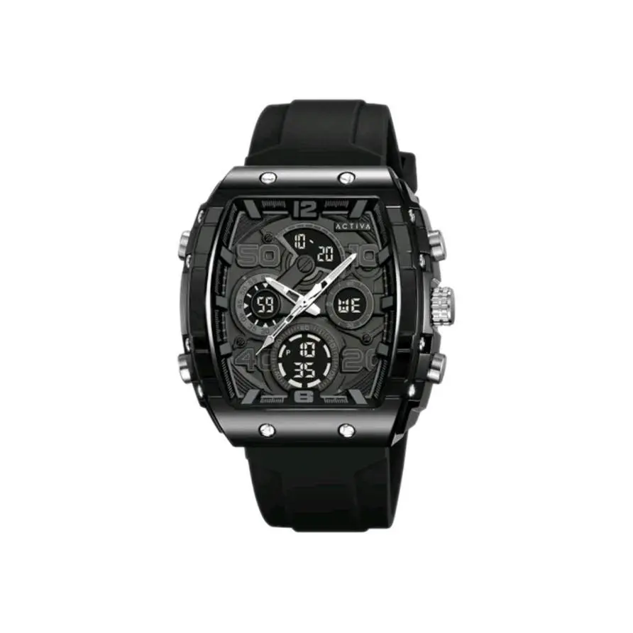 Activa X Invicta Digital Essentials Men`s Watch - 45mm. Black ACW8109-001