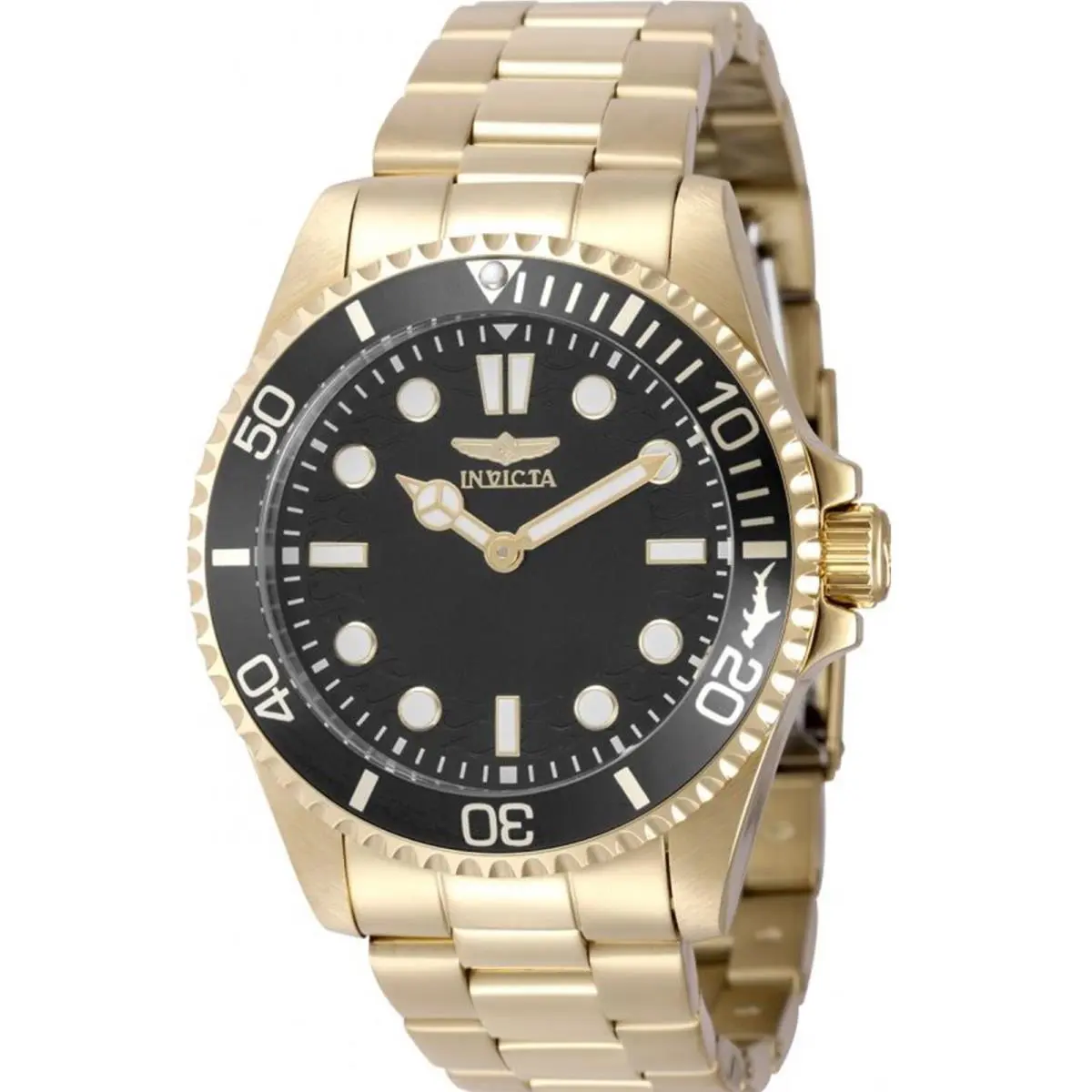 Invicta Men`s 49701 Pro Diver Quartz PC20S Black Dial Watch