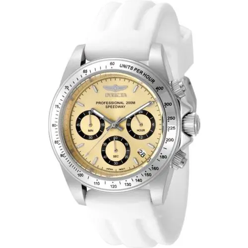 Invicta Men`s 50487 Speedway Quartz VD53 Gold Dial Watch