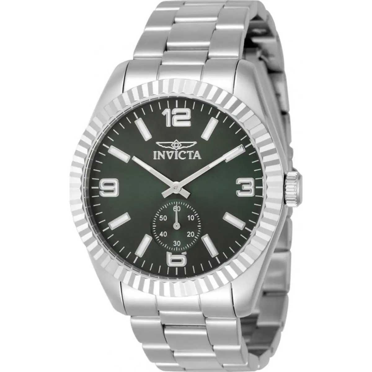 Invicta Men`s 49358 Specialty Quartz Multifunction Green Dial Watch