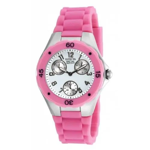 Women`s 18791 Angel Quartz Chronograph White Dial Watch by Invicta