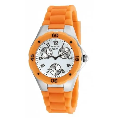 Invicta Women`s 18792 Angel Quartz Chronograph White Dial Watch