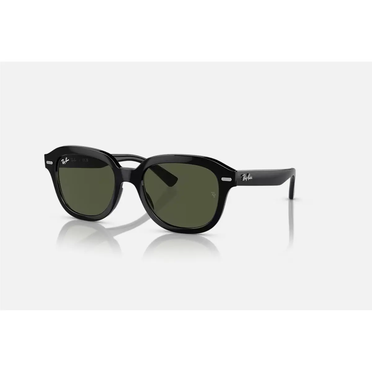 Ray Ban Erik Unisex Sunglasses + Case + Cloth Black 51mm RB4398