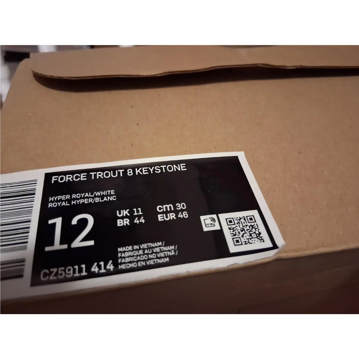 Nike shoes - Nike Force Trout - Force Trout - Blue 1
