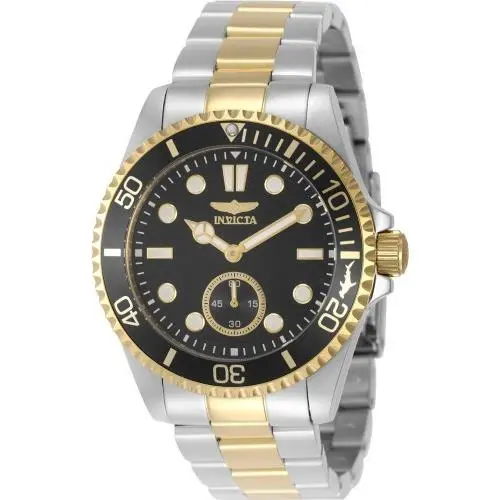 Invicta Men`s 49426 Pro Diver Quartz VD78 Black Dial Watch
