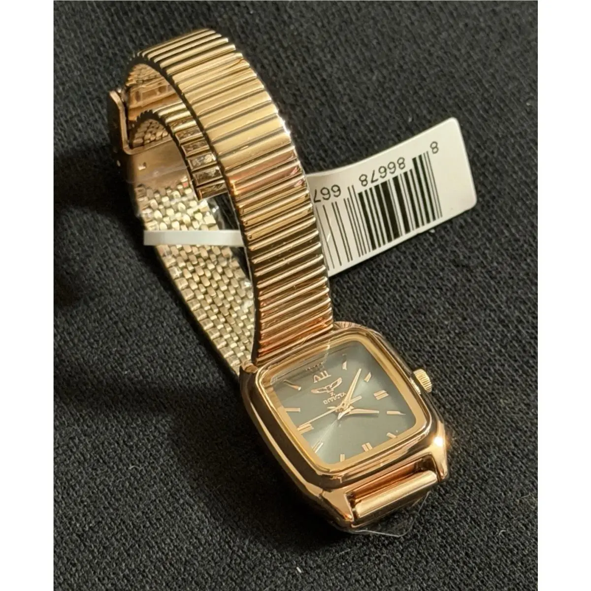 Invicta Celestial I Women’s Watch 22mm Rose Gold Black Dial 69091
