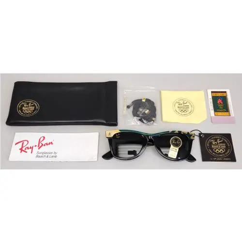 B L Ray Ban Olympic 1996 Atlanta Sport Wayfarer Limited G-15 Sunglasses