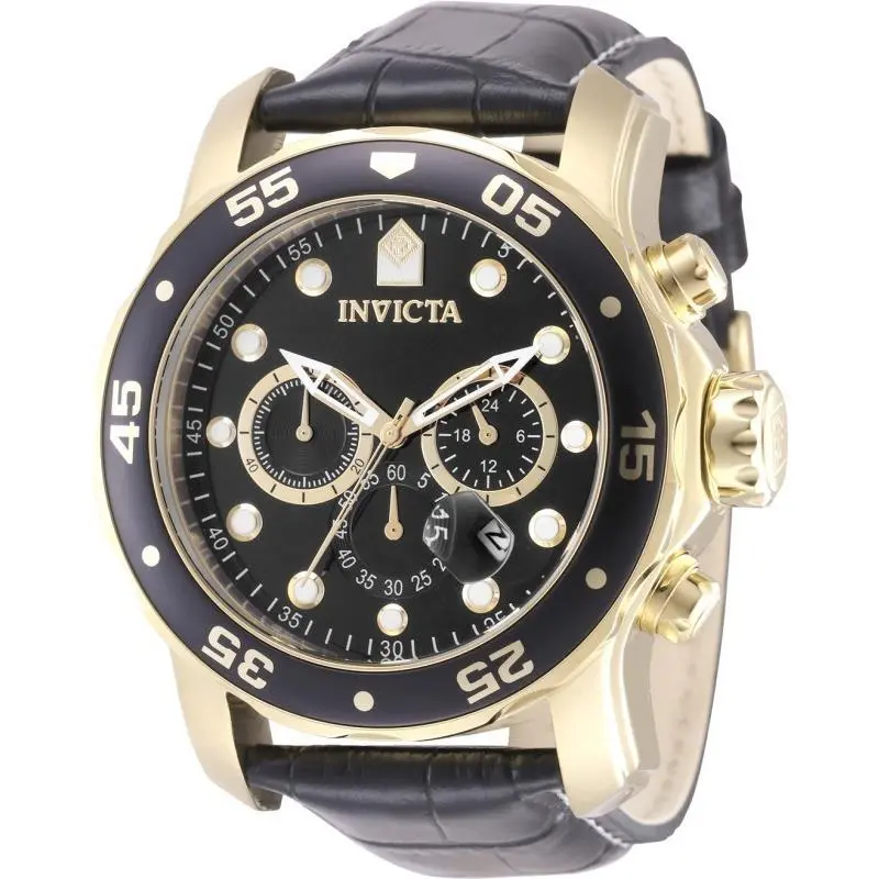 Invicta Men`s 49833 Pro Diver Quartz VD53 Brass Dial Watch