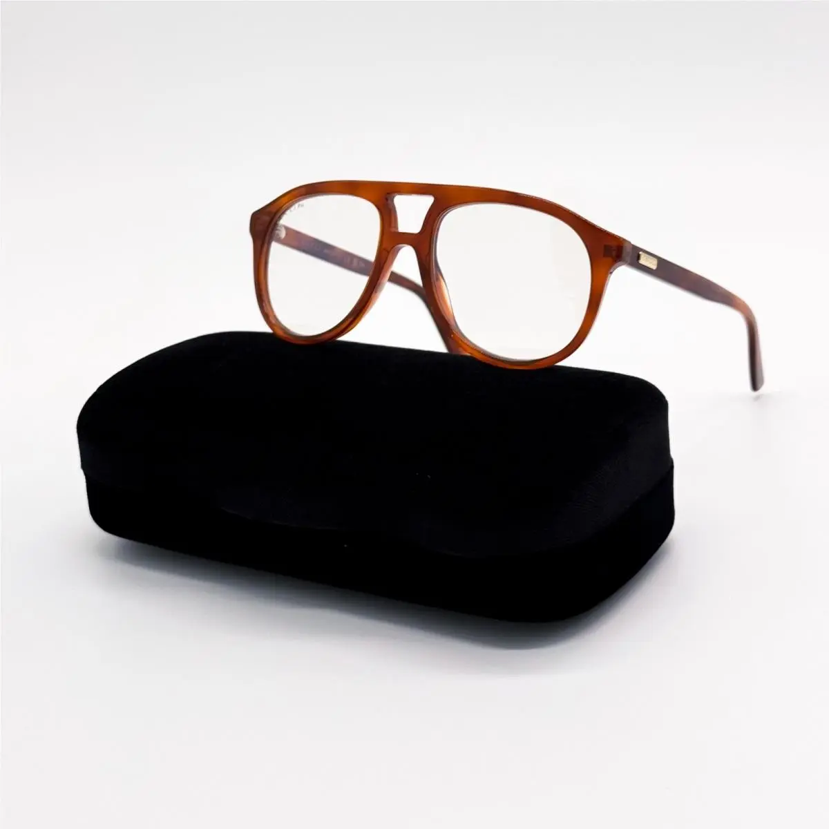 Havana Aviator Sunglasses GG1320S 001 with Transition Lenses by Gucci