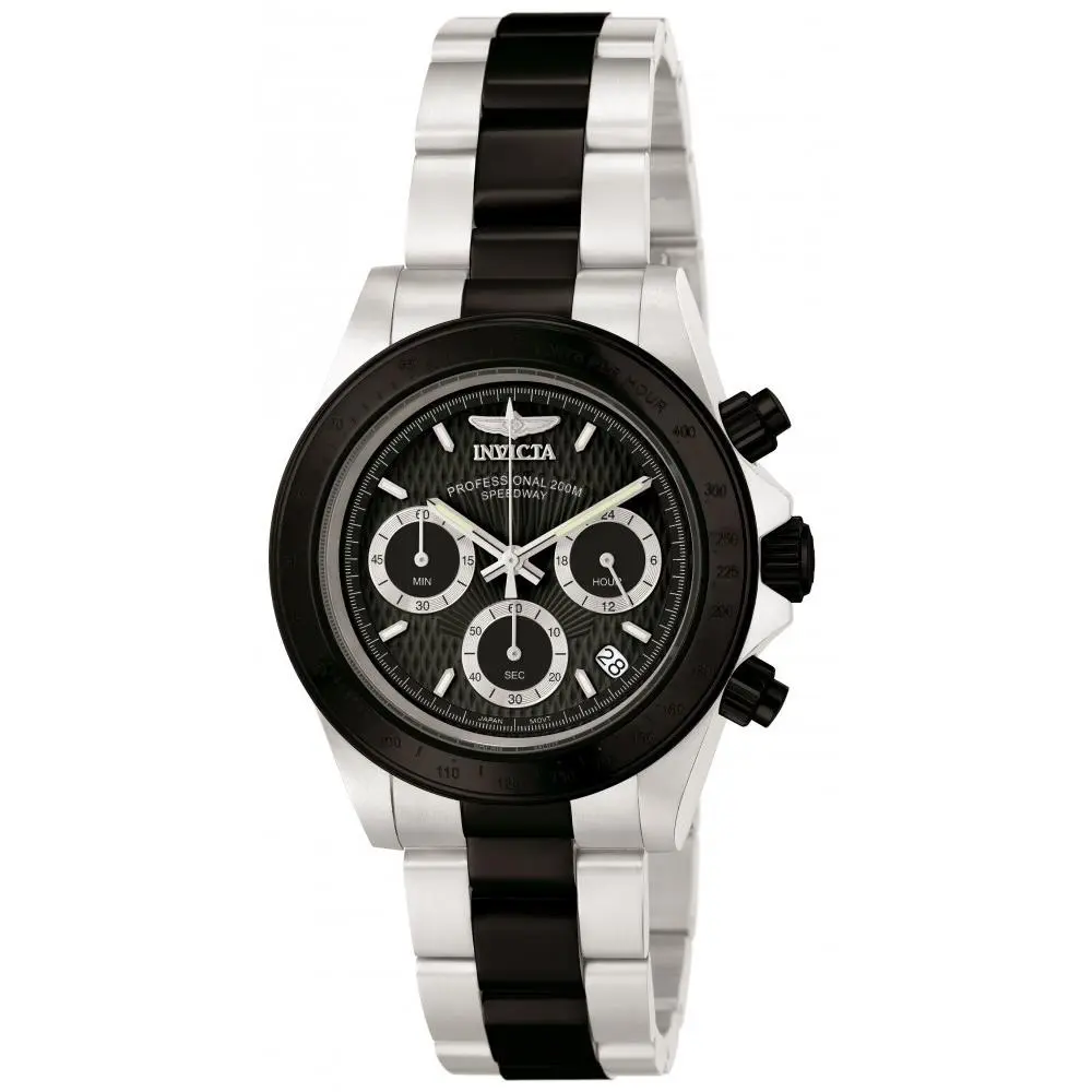 Men`s 6934 Speedway Quartz Chronograph Grey Dial Watch by Invicta
