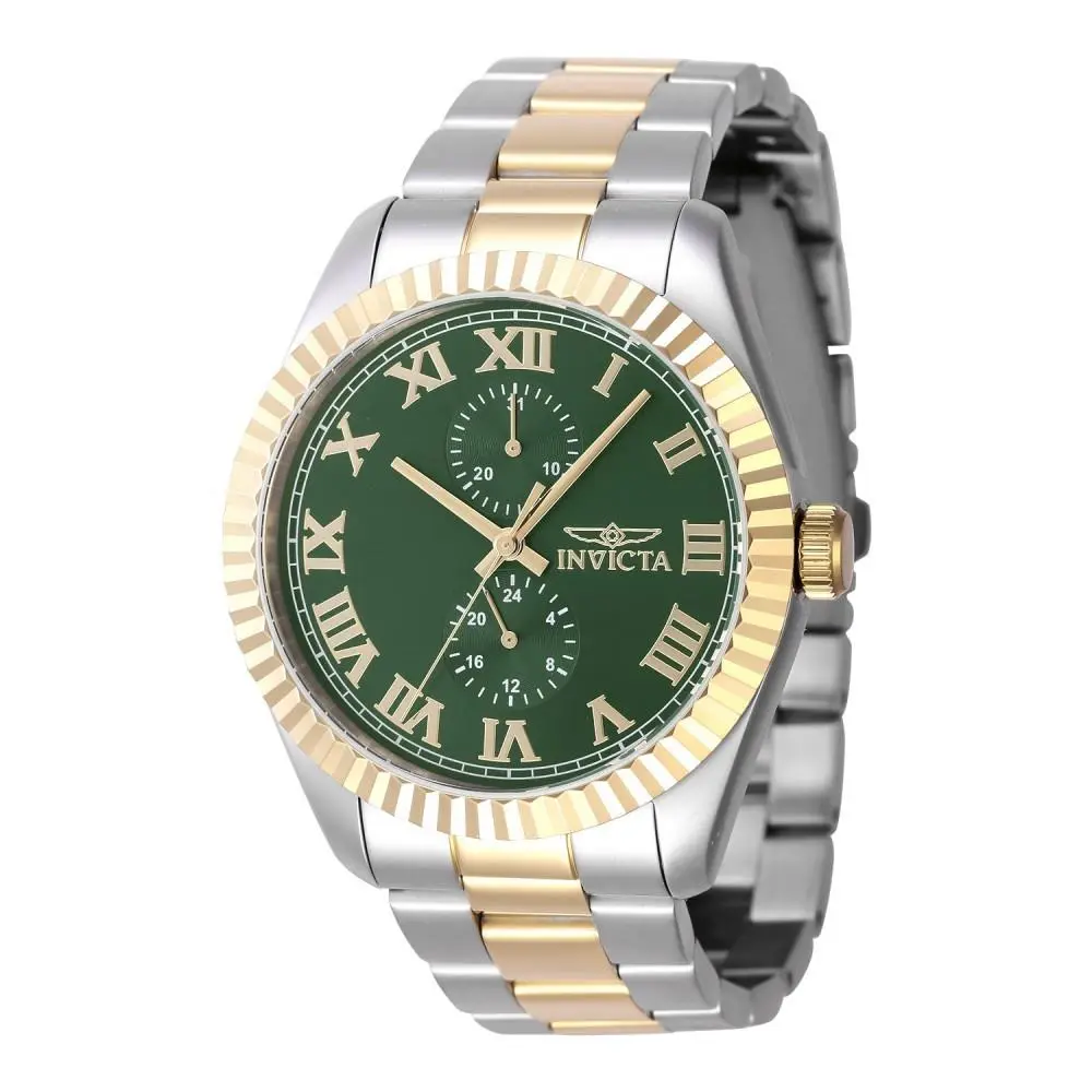 Invicta Men`s 47427 Specialty Quartz Multifunction Green Dial Watch