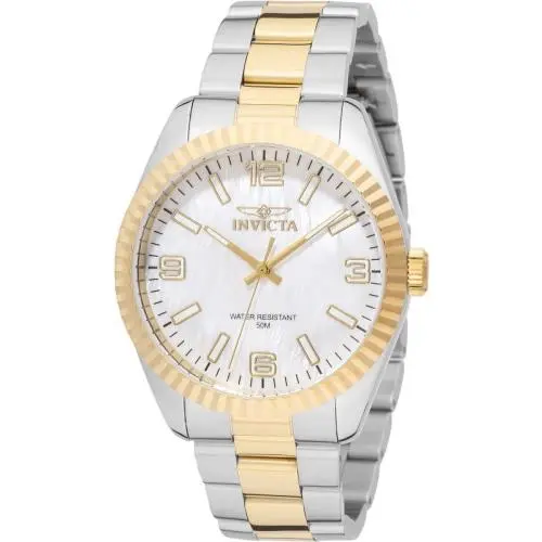 Invicta Men`s 49749 Specialty Quartz PC21 Mother of Pearl Dial Watch