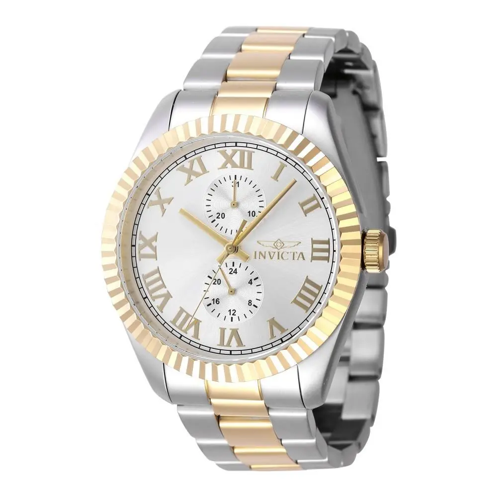 Invicta Men`s 47426 Specialty Quartz Multifunction Silver Dial Watch