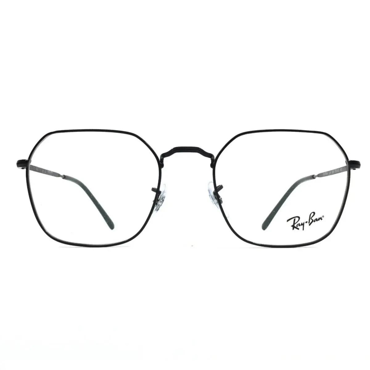 Ray-ban Eyeglasses Frames RB3694V Jim 2509 Black Hexagonal Wire Rim 53-20-140