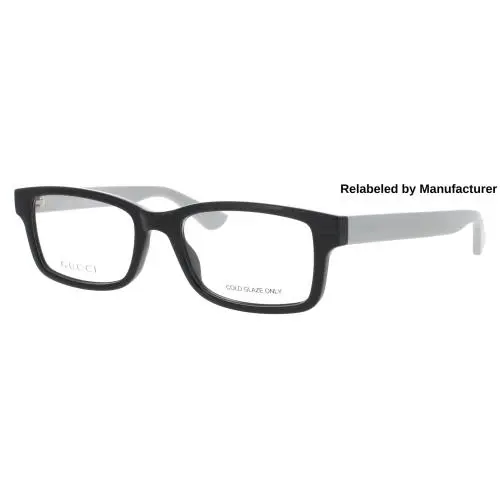 Gucci GG1717O-005-54-RELABELED Eyeglasses Eye Glasses 005 Black/grey N