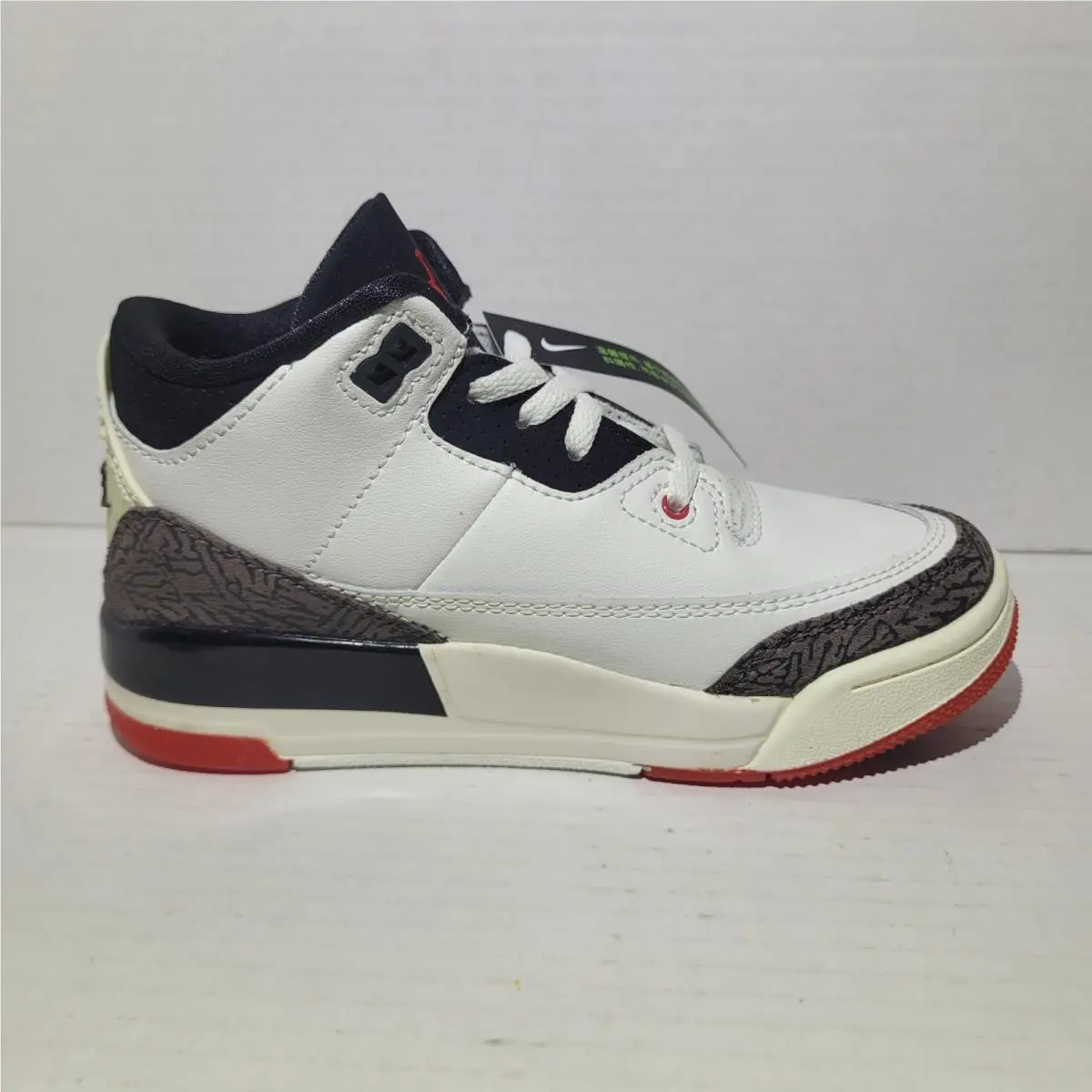 Nike shoes - Air Jordan 3 - Air - DM0966 103 - Sail/Black-University Red (UPC: 198730763910) 1
