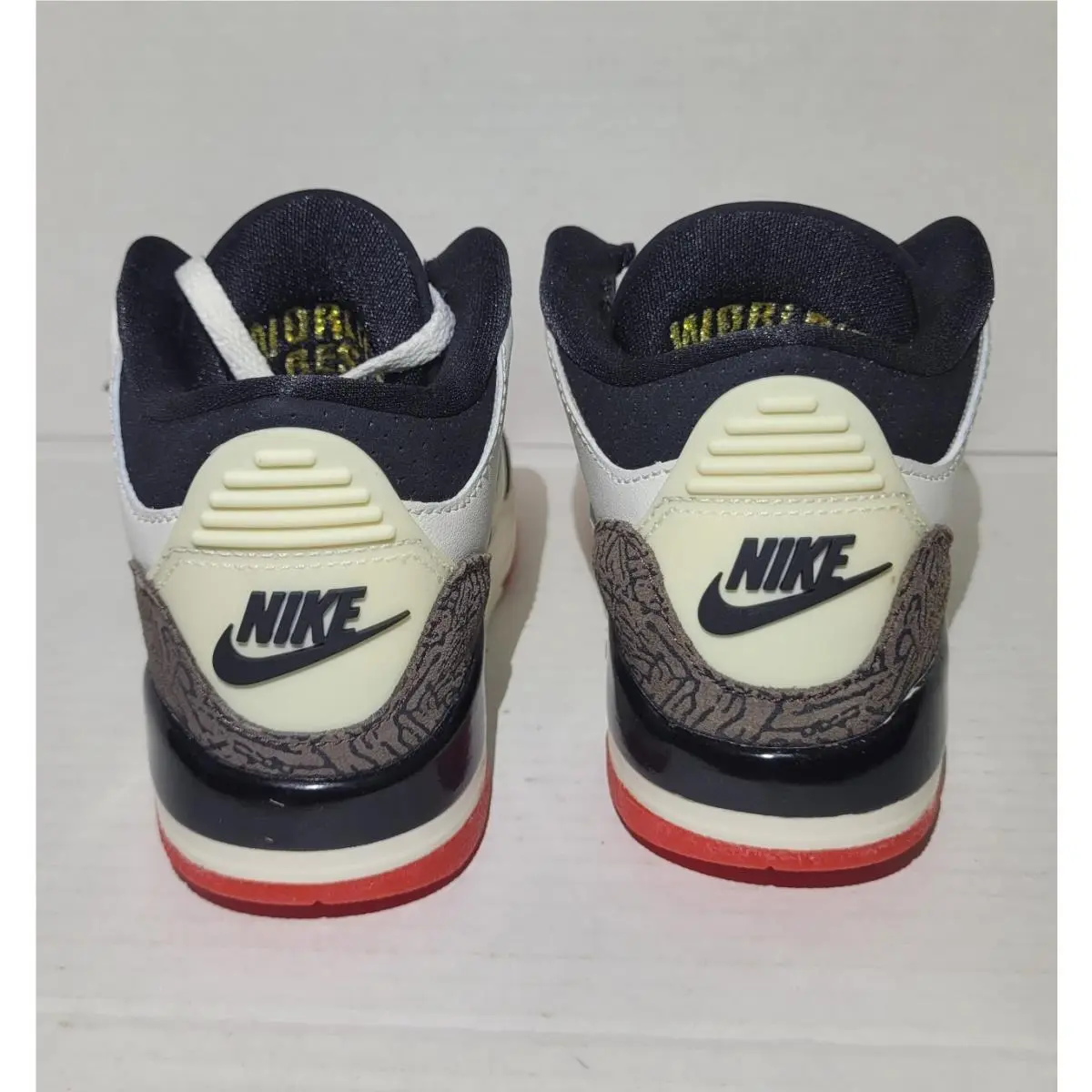 Nike shoes - Air Jordan 3 - Air - DM0966 103 - Sail/Black-University Red (UPC: 198730763910) 2