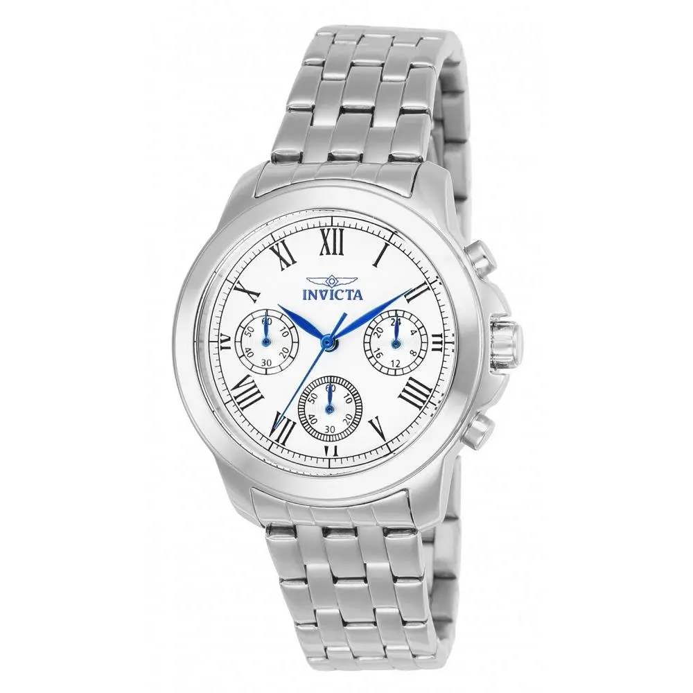 Women`s 21653 Specialty Quartz Chronograph Silver Dial Watch by Invicta
