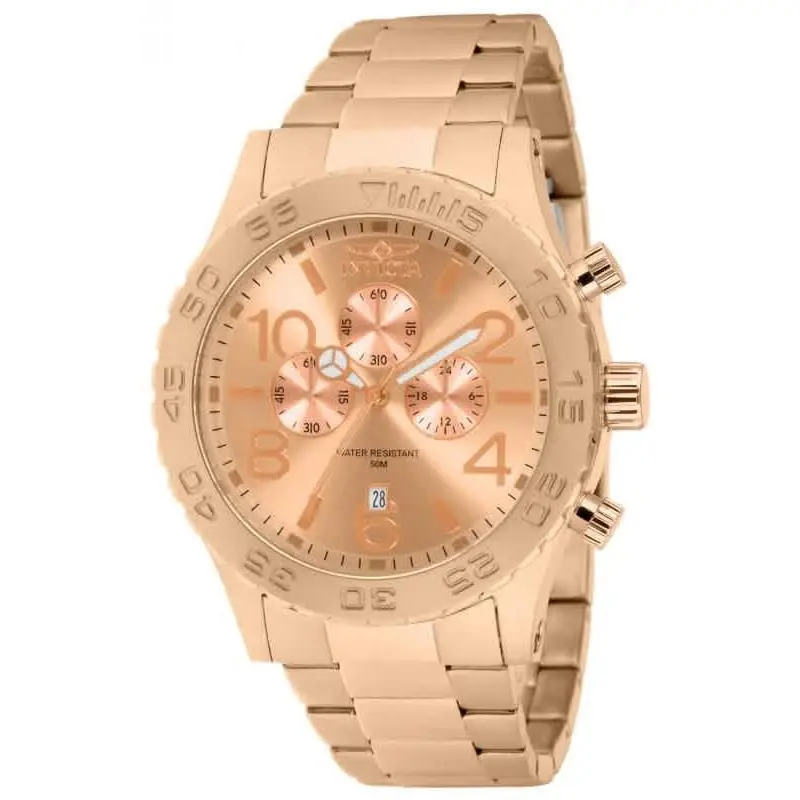 Invicta 1271 Specialty Rose Dial 50 mm Men`s Watch