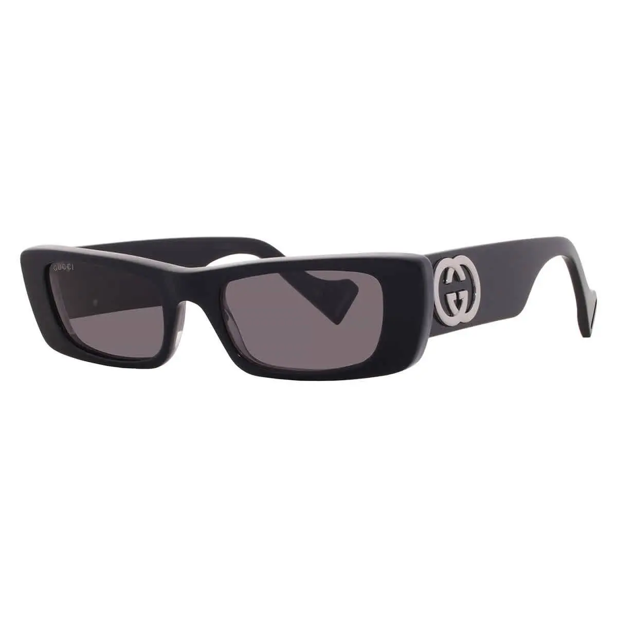 Grey Rectangular Ladies Sunglasses GG0516S 018 52 GG0516S 018 52 by Gucci