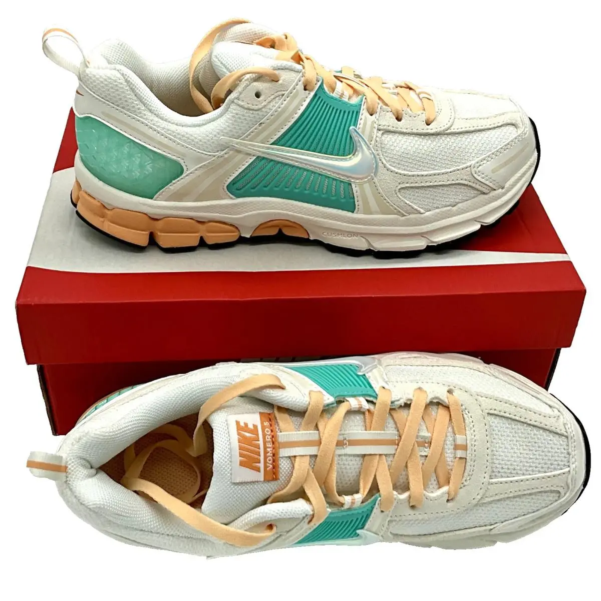 Nike shoes - Vomero - Vomero - IM7160 133 - Sail/Orange Chalk 1