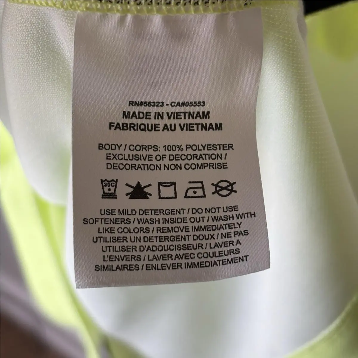 Nike clothing - Nike Dri-Fit - DA2995101 - Yellow 7