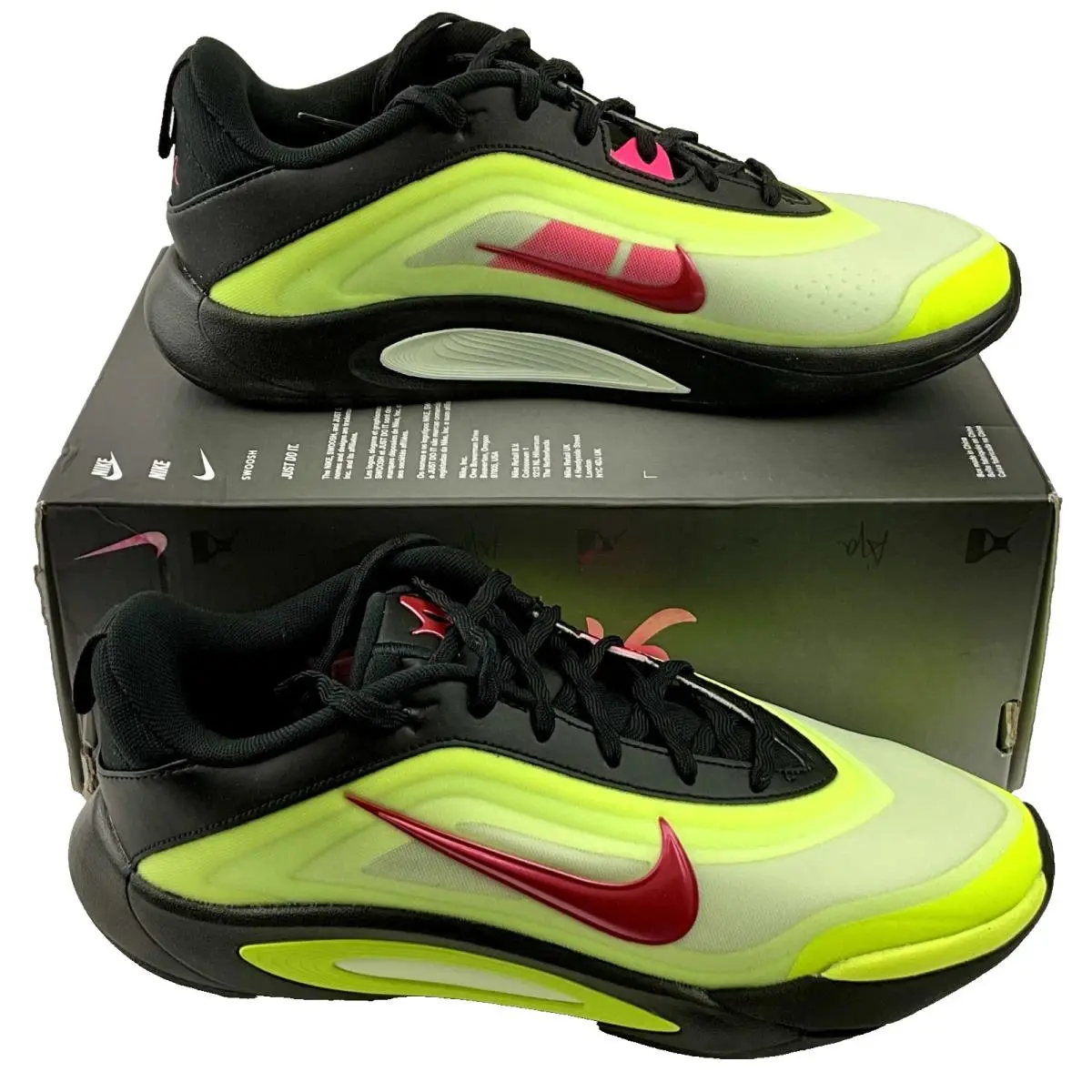 Nike A`one SE GS Aja Wilson Pink Black HQ2294-001 Size 6.5 Youth