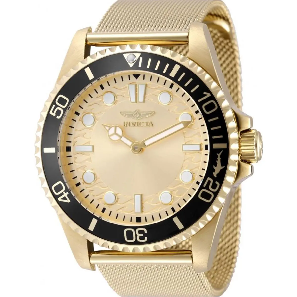 Invicta Men`s 49690 Pro Diver Quartz 2026 Brass Dial Watch