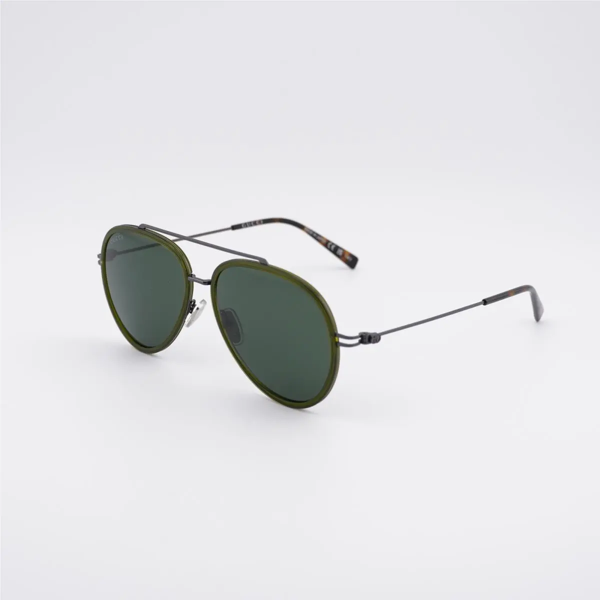 GG1981S 004 Green/grey/green 56-15-145 Sunglasses by Gucci