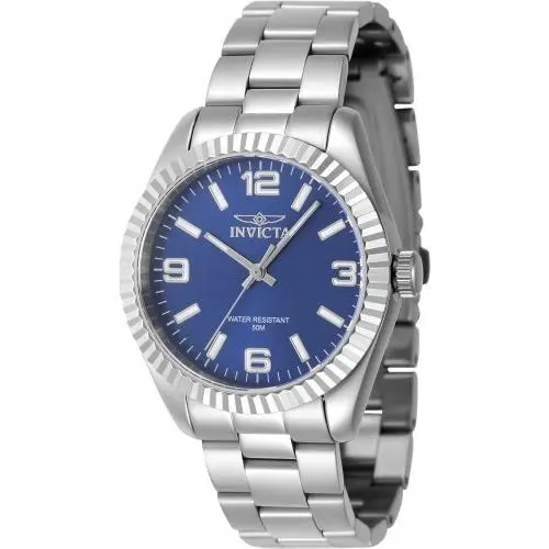 Invicta Women`s 47466 Specialty Quartz 3 Hand Blue Dial Watch