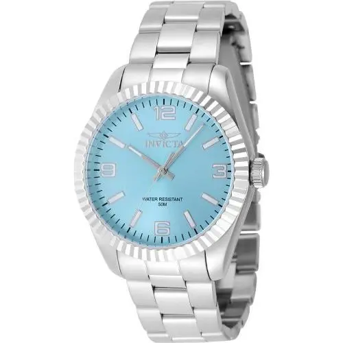 Invicta Women`s 48905 Specialty Quartz 3 Hand Light Blue Dial Watch