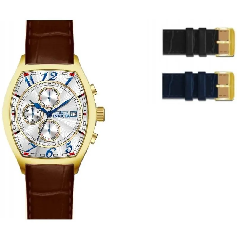 Invicta Women`s 49839 Specialty Quartz VD57 Silver Dial Watch
