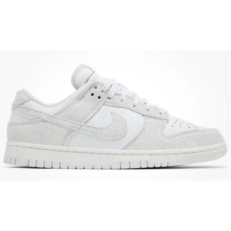 Women’s Size 9.5M - Nike Dunk Low Photon Dust Summit White Sneakers Shoes